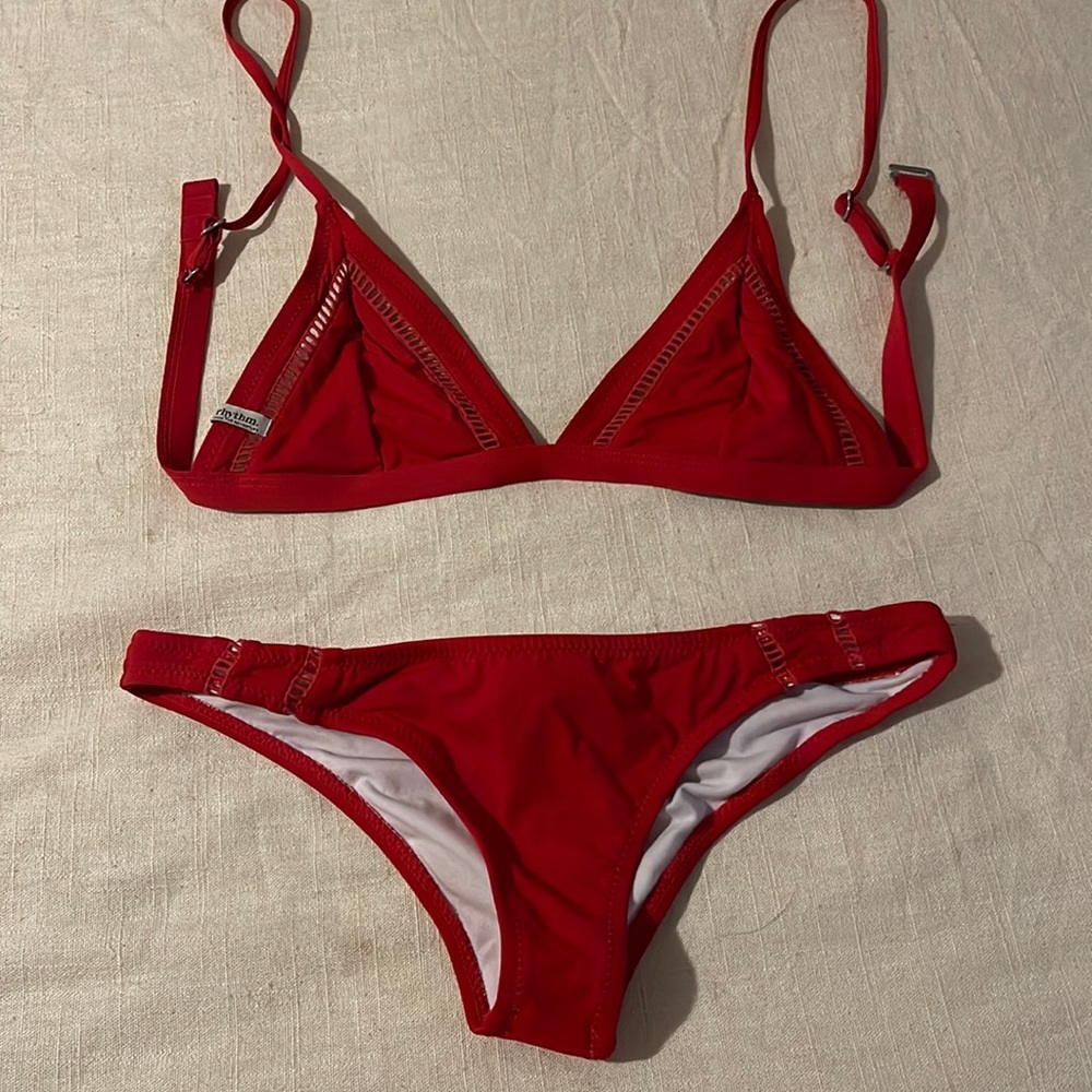 Rhythm red bikini - cute for 4th of july!